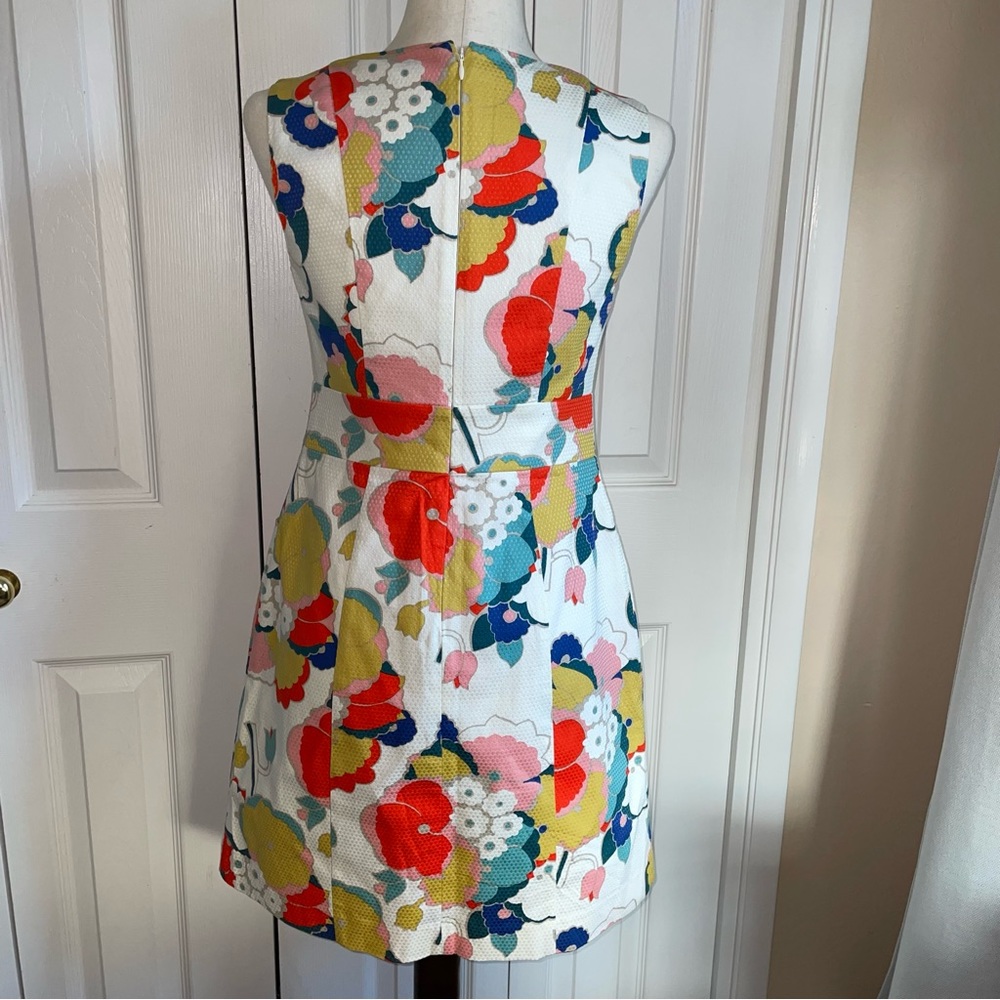 Boden floral multicolor dress size 4P - Picture 2 of 16